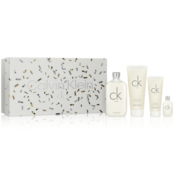 (HSD: 7/2026) Bộ Nước Hoa Unisex Calvin Klein One EDT 200ml + Mini 15ml + Body lotion 200ml + Gel Tắm 100ml