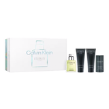 (HSD: 9/2026) Set Nước Hoa Calvin Klein Eternity For Men Eau De Toilette Spray Vaporisateur 100Ml+ Gel Tắm 100ml+ Gel Dưỡng 100ml+ Lăn Khử Mùi 75Ml (DEAL BOM TẤN 999K)