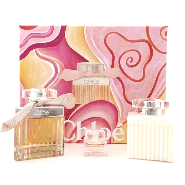(HSD: 9/2026) Bộ Nước Hoa Nữ Chloe Signature EDP 100ml + Mini 5ml + Body Lotion 100ml