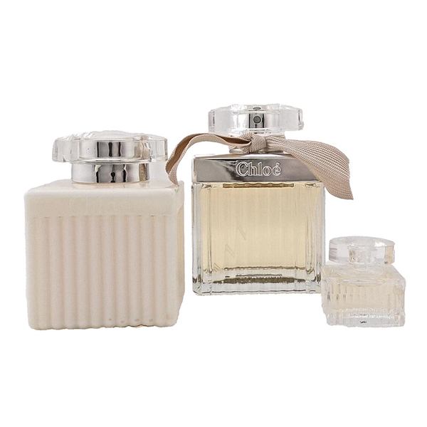 (HSD: 9/2026) Bộ Nước Hoa Nữ Chloe Signature EDP 100ml + Mini 5ml + Body Lotion 100ml