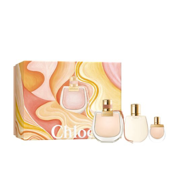 (HSD: 11/2026) Bộ Nước Hoa Nữ Chloé Ladies Nomade EDP 75ml + Mini 5ml + Body Lotion 100ml (DEAL BOM TẤN 999K)