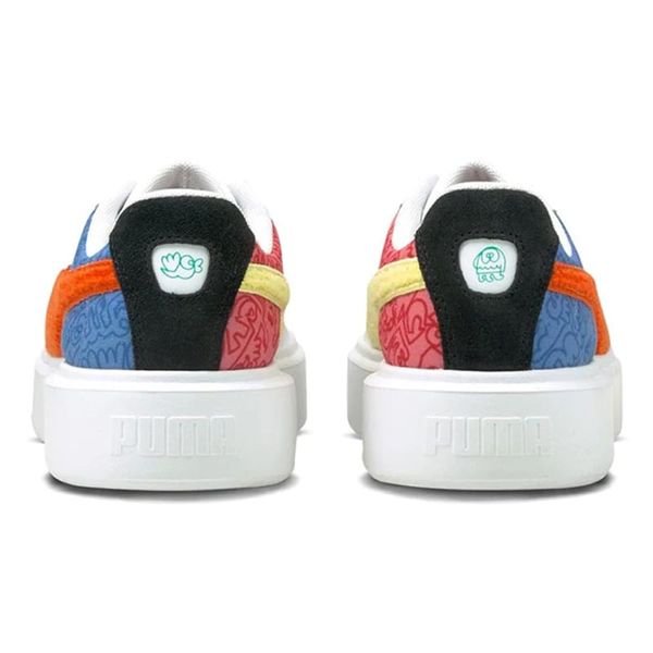 (HÀNG XẢ KHO CÓ LỖI) Giày Thời Trang Nữ Puma Oslo Maja Mr Doodle Ultramarine-American 375791_01