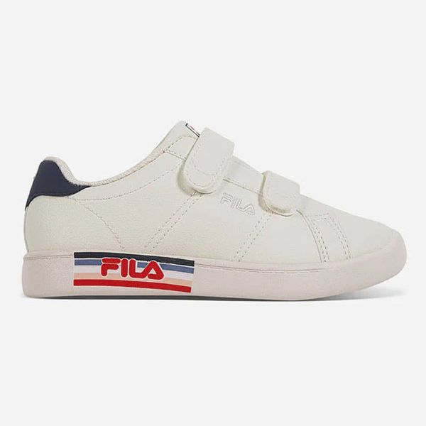 (HÀNG XẢ KHO CÓ LỖI) Giày Thời Trang Trẻ em Fila COURT ACE TAPE PATCH VC KD 3XM01778D-101