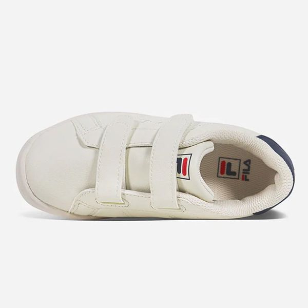 (HÀNG XẢ KHO CÓ LỖI) Giày Thời Trang Trẻ em Fila COURT ACE TAPE PATCH VC KD 3XM01778D-101