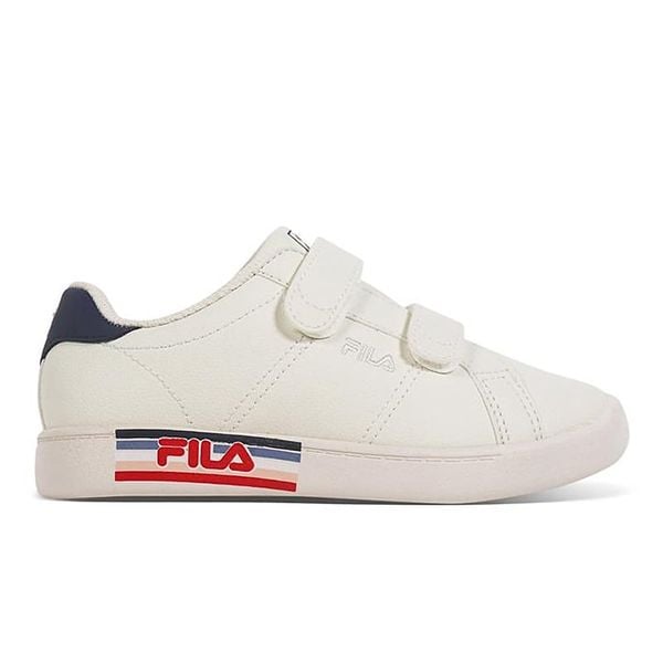 (HÀNG XẢ KHO CÓ LỖI) Giày Thời Trang Trẻ em Fila COURT ACE TAPE PATCH VC KD 3XM01778D-101