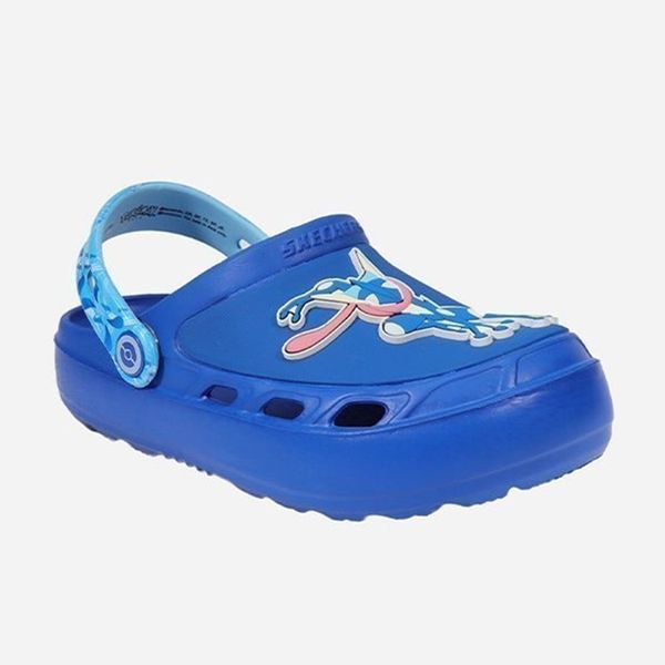 (HÀNG XẢ KHO CÓ LỖI) Giày Thời Trang Bé Trai Skechers SWIFTERS 407105L-BLU