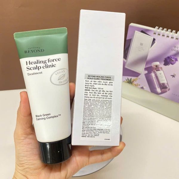 Dầu Xả Làm Mềm Mượt Tóc Beyond Healing Force Scalp Clinic Treatment 100ml