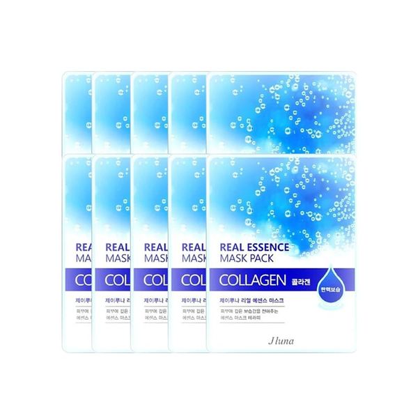 Combo 10 Mặt Nạ Jluna Real Essence Mask Pack 20mlx10