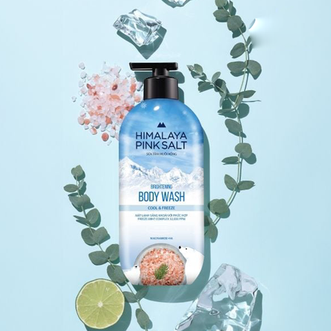 Sữa Tắm Muối Hồng Himalaya Pink Salt Tươi Mát, Sảng Khoái 500g
