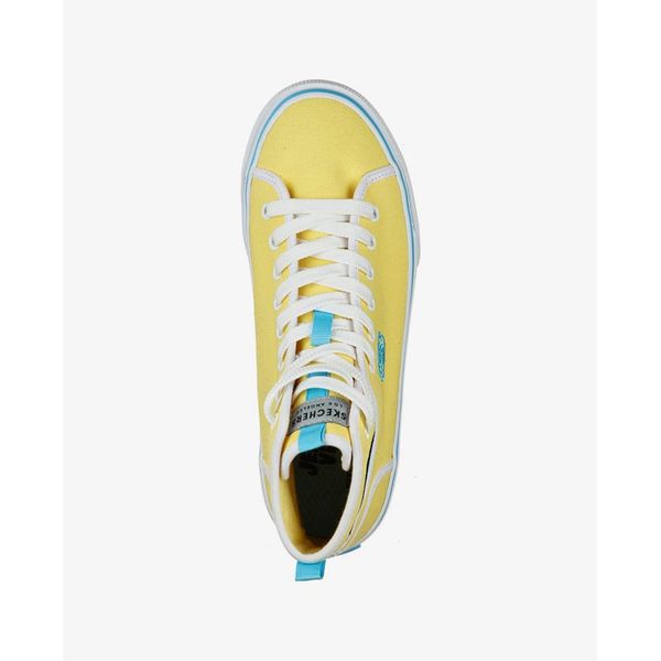 Giày Sneaker Nữ Cổ Cao Skechers 66666309-YEL