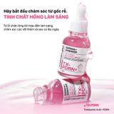 Full Size Bộ Tinh Chất Vi Kim Dưỡng Sáng Hồng Da CNP Derma Answer Pink Toning Deep-in Shot Ampoule 30ml + 15ml