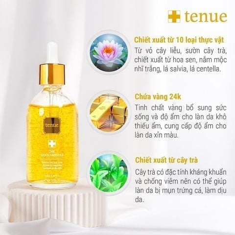 (HSD: 7/2026) Serum Tinh Chất Vàng 24K Ampoule 100ml Tặng Kem Dưỡng Thể Trắng Da Chống Nắng WHISIS Premium Collagen Whitening Body Lotion 200ml