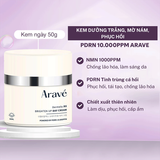 Combo Kem Dưỡng Da Ban Đêm ARAVÉ 50ml + Kem Dưỡng Da Ban Ngày ARAVÉ PDRN 50ml Và Kem Chống Nắng ARAVÉ Cicasome.RX Tone Up Sunscreen 60ml