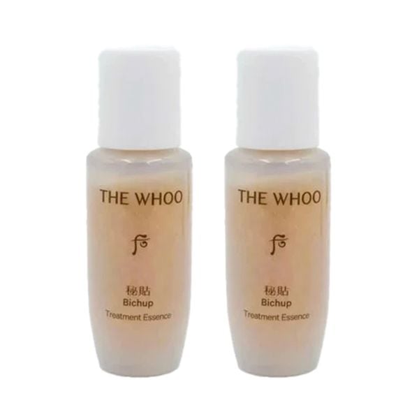 Combo 2 Tinh Chất Khởi Nguồn Whoo Bichup First Moisture Anti-Aging Essence 15mlx2 Tặng Kem Dưỡng Thể Trắng Da Chống Nắng WHISIS Premium Collagen Whitening Body Lotion 200ml
