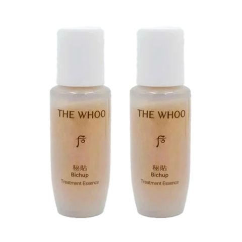 Combo 2 Tinh Chất Khởi Nguồn Whoo Bichup First Moisture Anti-Aging Essence 15mlx2 Tặng Kem Dưỡng Thể Trắng Da Chống Nắng WHISIS Premium Collagen Whitening Body Lotion 200ml