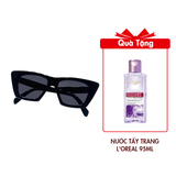 Kính Mắt Thời Trang Nữ Mẫu NEWK248 Tặng Nước Tẩy Trang L'Oreal 95ml