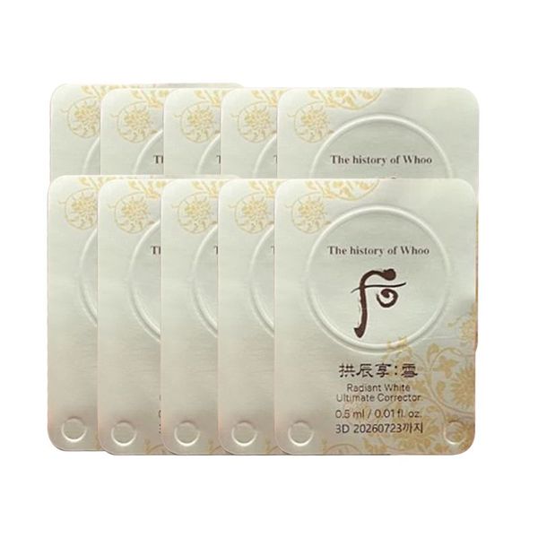 Combo 10 Cao Trị Nám Whoo Radiant White Ultimate Corrector 0.5mlx10