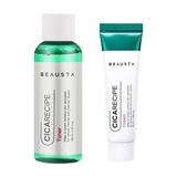 (HSD: 8/2026) Combo Kem Dưỡng Ẩm Chiết Xuất Rau Má Beausta Cicarecipe Cream 50ml Và Nước Hoa Hồng Beausta Cicarecipe Toner 150ml