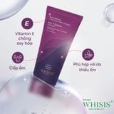 Combo Sữa Rửa Mặt Làm Sạch Sâu Trắng Sáng Da Vitamin E Whisis 120ml Và Gel Tẩy Da Chết Whisis Pure Esthetic Brightening Peeling 120ml