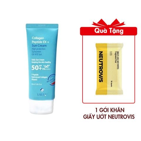 Kem Chống Nắng VAVI.U Collagen Peptide EX 60ml