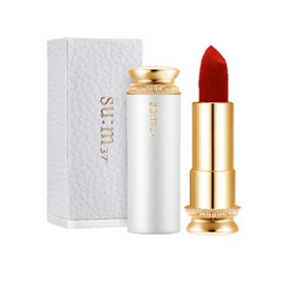 Full Size Son Nhung Lì Su:m 37 LosecSumma Velvet Lipstick 3.6g #02 Deep Red