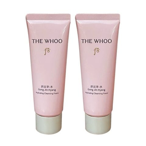 Combo 2 Sữa Rửa Mặt Dưỡng Ẩm Whoo Hydrating Foam Cleanser 40mlx2 (S)