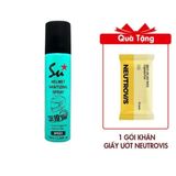 Xịt Khử Mùi Diệt Khuẩn Nón Bảo Hiểm Lưu Hương Su Track 75ml