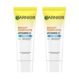 Combo 2 Kem Dưỡng Garnier Mỏng Nhẹ Cấp Ẩm & Sáng Da Bright Complete Vitamin C Water-Gel 20mlx2