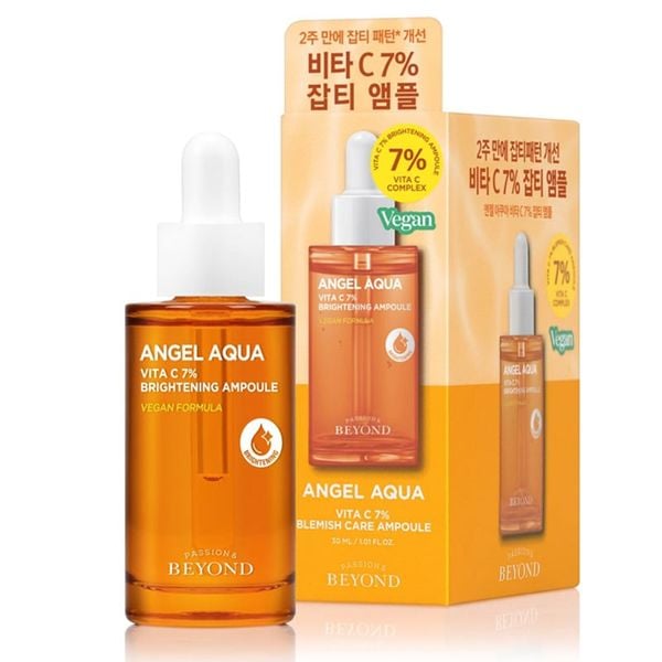 Combo 2 Tinh Chất Làm Sáng Da Beyond AA Vitamin C 7% Brightening Ampoule 30mlx2
