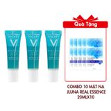 (HSD: 4/2026) Combo 3 Serum Vichy Giải Cứu Làn Da Tức Thì  Serum Mineral 89 Probiotic Fractions 10mlx3 Tặng Combo 10 Mặt Nạ Jluna Real Essence Mask Pack 20mlx10 (DEAL BOM TẤN 999K)