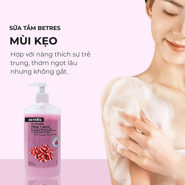 Gel Sữa Tắm Betres Coconut Của Ba Lan 750ml