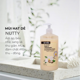 Combo 2 Gel Sữa Tắm Betres Vanilla & Macadamia 750ml Và Sữa Tắm Betres Strawberry & Cream 750ml