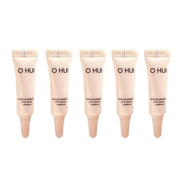 (HSD: 4/2026) Combo 5 Serum Dưỡng Ẩm Ohui Moisture Pink Barrier Essence 4mlx5 (Hàng tách set) (DEAL BOM TẤN 999K)