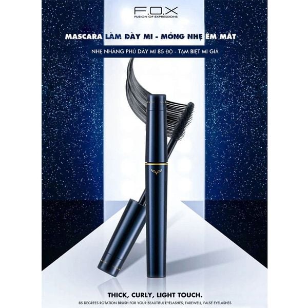 Combo 2 Mascara Thông Minh 2 Công Dụng FOX Multi Function 8.5Mlx2