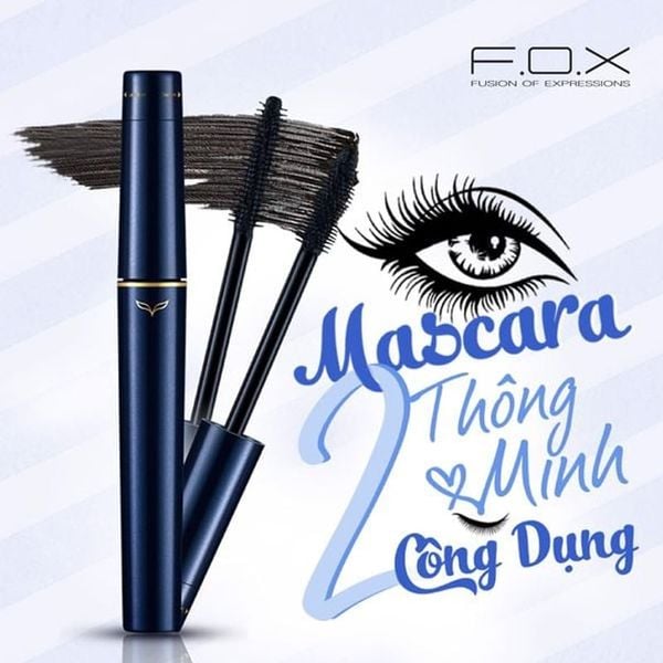 Mascara Thông Minh 2 Công Dụng FOX Multi Function 8.5Ml