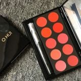 (HSD: 6/2026) Bảng Son 10 Màu Ohui Rouge Real Palette 10g Tặng Combo 5 Mặt Nạ Dưỡng Da MedB Hàn Quốc Collagen 27mlx5