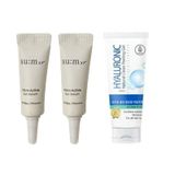 (HSD: 4/2026) Combo 2 Tinh Chất Chống Nắng Su:m37 Micro-Active Sun Serum SPF50+/PA++++ 4mlx2 (Hàng tách set) Và Gel Tẩy Da Chết Tinh Chất Hyaluronic Acid  MEDB 100ml (DEAL BOM TẤN 999K)