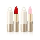 f188 vip f1687 Dưỡng Môi Mini The f1681 Essential Lip Glow Balm Màu No 01 Blush Và Màu 99 Bloom Red 1.3gx2