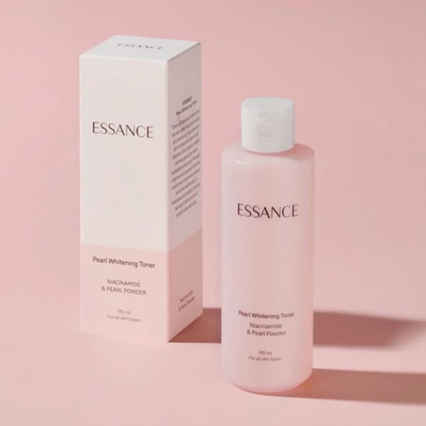 Combo Kem Dưỡng Trắng Essance Pearl Whitening Cream 50ml Và Nước Dưỡng Da Essance Pearl Whitening Toner Dịu Nhẹ Hỗ Trợ Làm Mềm Sáng Da 195ml
