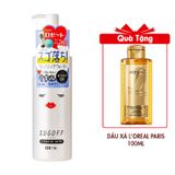 (HSD: 5/2026) Nước Tẩy Trang Sạch Sâu Sugoff 3in1 Cleansing Water 200ml Tặng Dầu Xả L'Oreal L'oreal Paris Extraordinary Oil 100ml