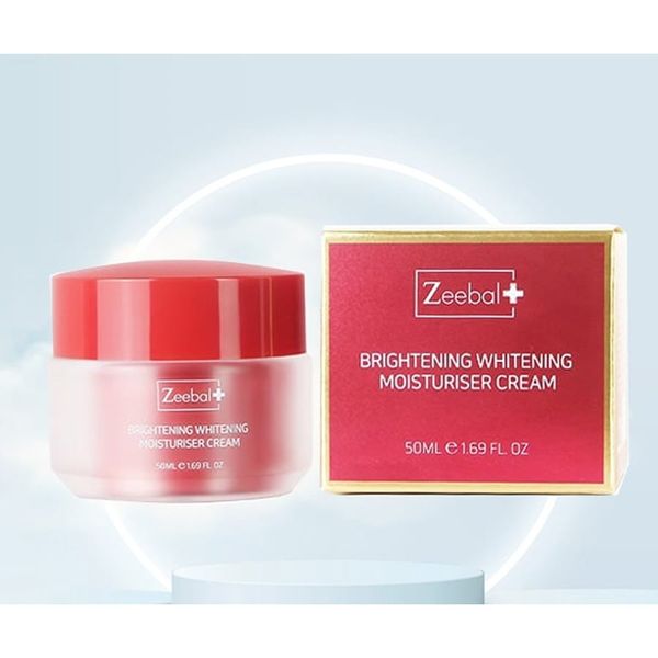 Combo 2 Kem Dưỡng Sáng Da, Dưỡng Ẩm, Phục Hồi Da Zeebal Brightening And Whitening Moisturiser Cream 50mlx2