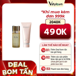 Combo Full Size Sữa Rửa Mặt Dưỡng Ẩm Ohui Miracle Moisture Cleansing Foam 200ml Và Nước Hoa Hồng Tái Sinh Da Ohui The First Geniture Skin Softener 60ml (DEAL BOM TẤN 999K)