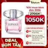 Nước Hoa Versace Bright Crystal EDT 90ml (DEAL BOM TẤN 999K)
