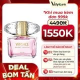 Nước Hoa Nữ Versace Bright Crystal Pour Femme Parfum 90ml (DEAL BOM TẤN 999K)