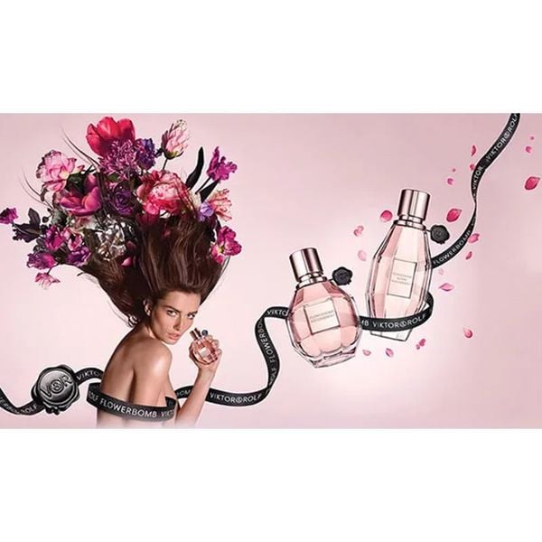 Nước Hoa Nữ Viktor & Rolf Flowerbomb L'Eau De Parfum Vaporisateur Spray 100ml