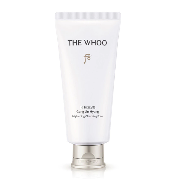 Full Size Sữa Rửa Mặt Dưỡng Trắng Whoo Gongjinhyang Brightening Cleansing Foam 180ml (DEAL BOM TẤN 999K)