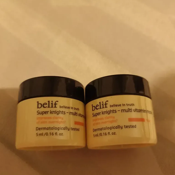 Combo 3 Mặt Nạ Ngủ Dưỡng Da Rạng Rỡ Belif Super Knight Multi Vitamin Mask 5mlx3