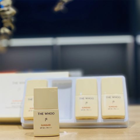 Combo 3 Kem Chống Nắng Chống Lão Hóa Whoo Gongjinhyang Sunquid UV Protective Lotion SPF 50+/PA++++ Mini 13mlx3