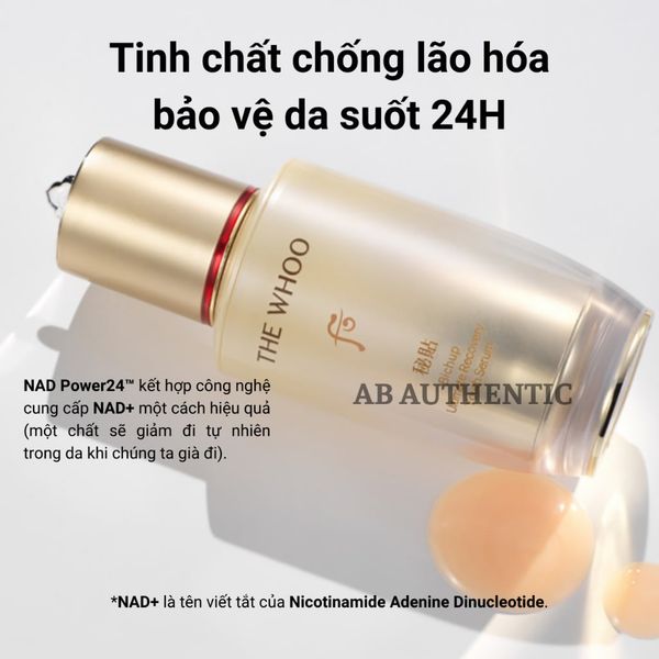 Full Size Tinh Chất Tự sinh Bichup Ultimate Recovery Youth Serum 50ml (Hàng tách set) (DEAL BOM TẤN 999K)