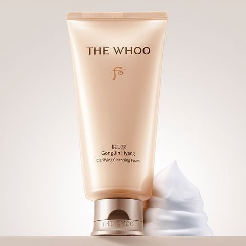 Full Size Sữa Rửa Mặt The Whoo GongJinHyang Clarifying Cleansing Foam 180ml